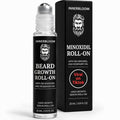 Innerbloom Minoxidil 5% Beard Growth Roll-On with Rosemary Oil - Fast Hair Regrowth Serum