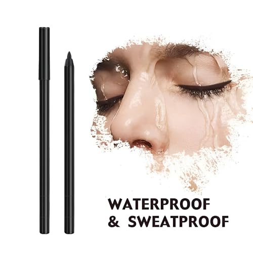 Waterproof Black Gel Eyeliner Pencil for All-Day Wear