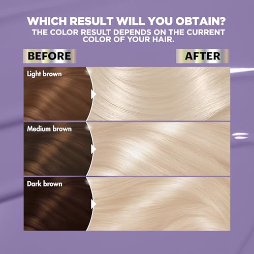 Garnier Hair Color Nutrisse Ultra Color Nourishing Creme, PL2 Ultra Light Platinum (Mascarpone Cr?me) Permanent Hair Dye, 1 Count (Packaging May Vary)