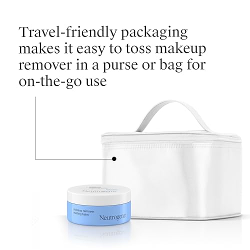 Neutrogena Makeup Remover Melting Balm Fragrance-Free 2oz – Gentle Oil-to-Balm Face & Eye Cleanser