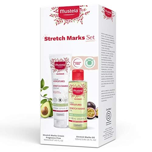 Mustela Maternity Stretch Marks Set - Cream & Oil