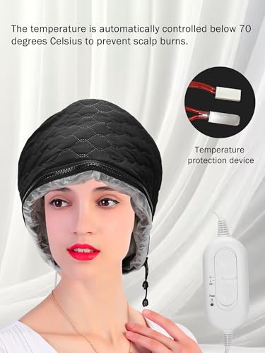 Watris Veiyi Hair Steamer Heat Cap with 2 Temperature Controls