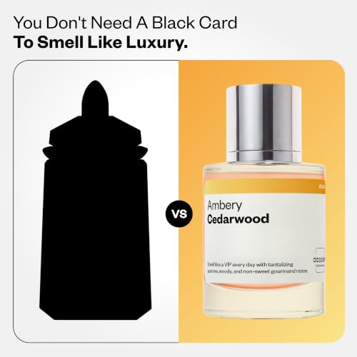 Dossier Ambery Cedarwood Women’s Eau de Parfum - Inspired by Alien, Long-Lasting, Vegan, 50ml