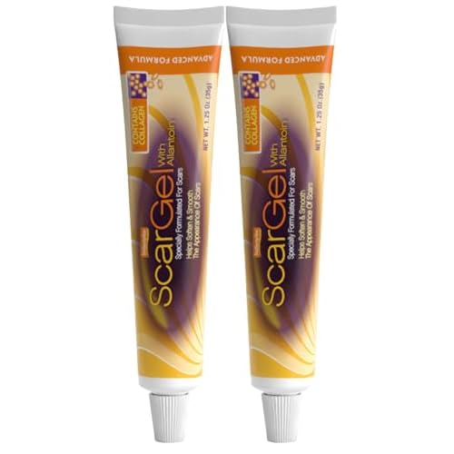 Natureplex Scar Gel 1.25 oz (2 Pack) ? Clinically Proven Formula for Old & New Scars ? Reduces Appearance of Scars from Surgery, Burns, Acne, Injury & Stretch Marks