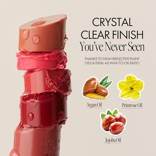 rom&nd Glasting Melting Balm - High-Shine, Hydrating Tinted Lip Balm - Buildable Gloss & Vegan Formula - Korean Glossy Lip Balm with Shea Butter 0.12 oz (#05 Nougat Sand)