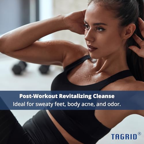 TAGRID Tea Tree Soap with Oatmeal: Nourishing & Long-lasting Body Soap for Athletes & Daily Use ? Perfect for Post-Workout Refreshment, Skin Hydration, Gentle Care, and Antifungal Protection.