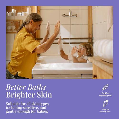 Sensitive Skin Bath & Body Wash ? Sleepytime Lavender, Hypoallergenic & Dermatologist-Tested - Gentle, pH-Balanced Cleanser for Dry & Delicate Skin - Family-Friendly & Vegan (8 oz)