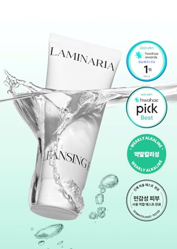 SHIONLE Laminaria Face Wash 2-in-1 - Deep Cleanser & Hydrating Mask for Sensitive Skin, 120ml