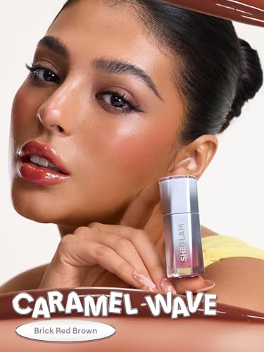 SHEGLAM Caramel Wave Lip Gloss - High Shine, Moisturizing, Long-Wear Lip Gloss