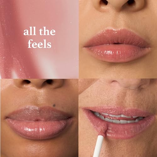 Julep Luscious Lips Duo: It's Balm Tinted Lip Balm in Cinamon Raisin + So Plush Plumping Lip Gloss in All The Feels - Hydrating, Glossy, and Vegan Lip Colors with Vitamin E - Perfect Lip Care Set¡¦