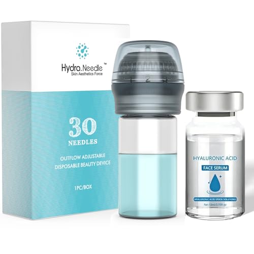 Microneedling Stamp Serum Applicator with Hyaluronic Acid