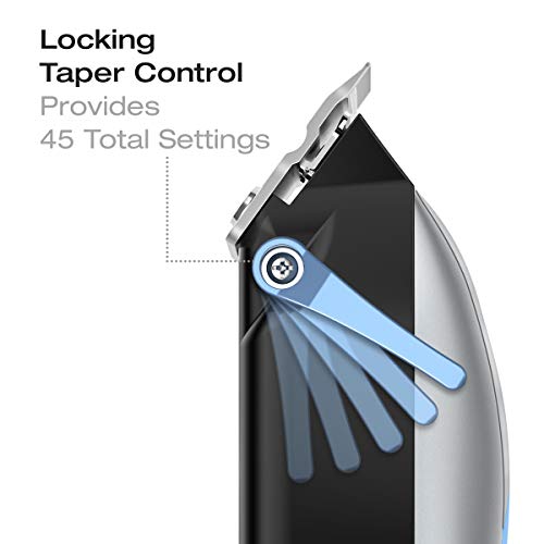 ConairMAN Custom Cut, Hair Clippers for Men, No Slip Grip 18-piece Home Hair Cutting Kit
