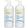 Alba Botanica Hydrating Moisturizing Lotion for Dry Skin with Vitamin E and Shea Butter,32 Oz (Packaging May Vary),(Pack of 2)