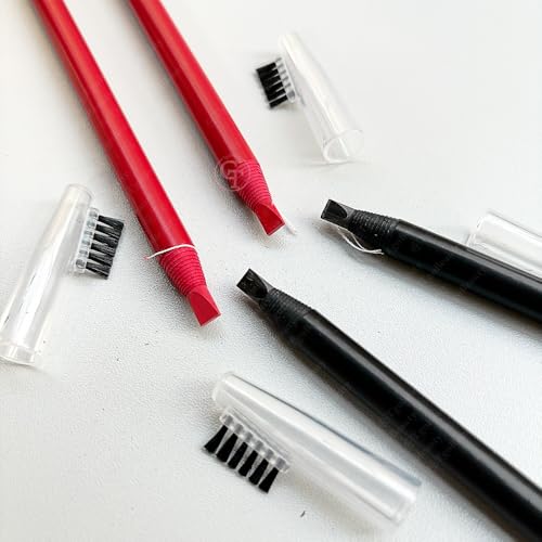 Microblading Mapping Pencil 4pcs - Waterproof Eyebrow Pen