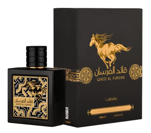 Lattafa Qaed Al Fursan Men's Eau de Parfum, 3.04 oz