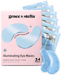 Grace & Stella Under Eye Patches - 24 Pairs Vegan Eye Mask