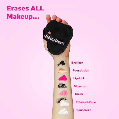 The Original MakeUp Eraser, 7-Day Set, Erase All Makeup With Just Water, Including Waterproof Mascara, Eyeliner, Foundation, Lipstick, Sunscreen, and More! (Road Less Traveled), 7ct.