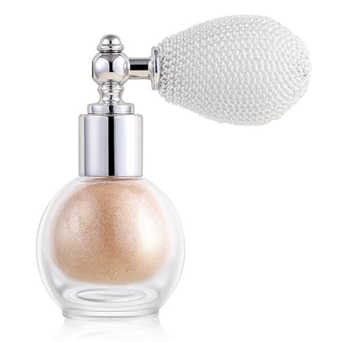 Champagne Highlighter Spray - Face & Body Shimmer Powder