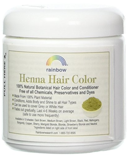 Rainbow Research Persian Brown Henna Hair Color & Conditioner, 4oz