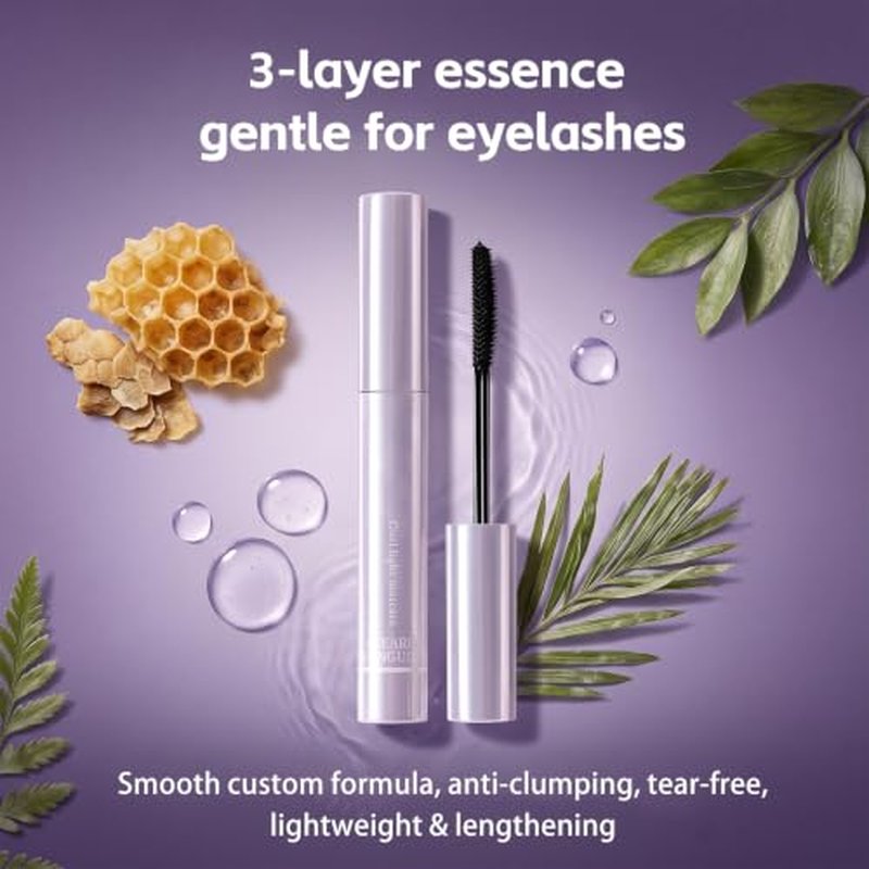 Curling Tubing Mascara for Older Women - Waterproof & Smudge-Proof