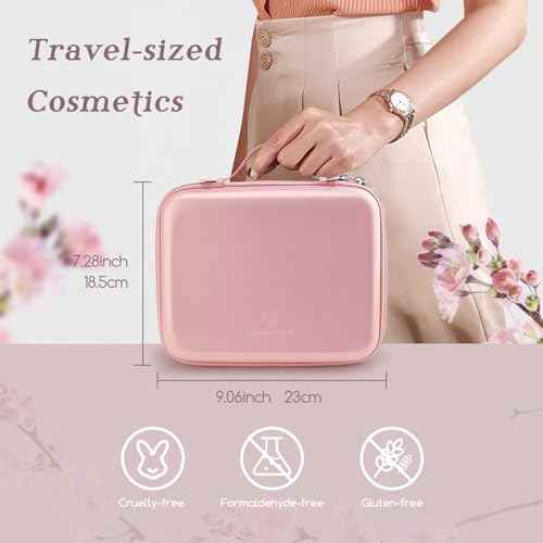 Color Nymph Makeup for Teens with Reusable Pink Handbag, All In One Girls Makeup Sets Makeup Kits for Girls Women with Eyeshadow Blushes Bronzer Highlighter Lipgloss