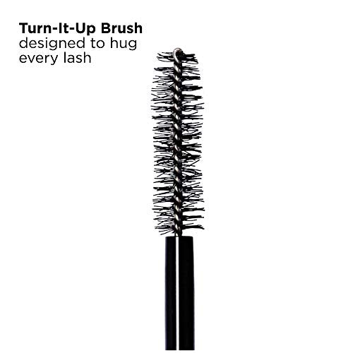 Revlon Volumazing Waterproof Mascara, Oversized Brush for Thick, Fluffy, Fanned-Out Eye Lashes, Long Lasting, Blackest Black (951), 0.3 oz