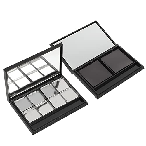 Empty Eyeshadow Palette 8 Aluminum Pans DIY Makeup Tray