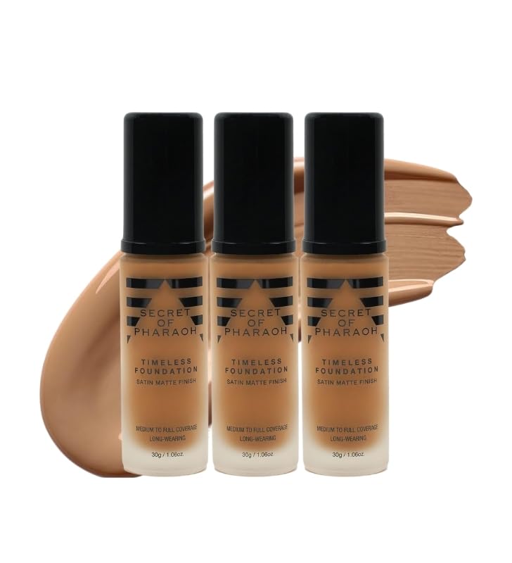 EBIN Secret of Pharaoh Timeless Foundation Caramel 3-Pack