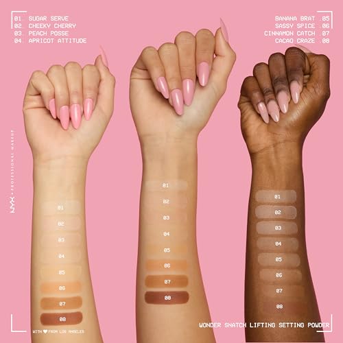 NYX Wonder Snatch Setting Powder - Peach Posse 16HR