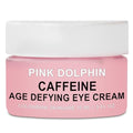 Pink Dolphin Caffeine Eye Cream ? Anti-Aging Eye Treatment for Dark Circles, Puffiness & Fine Lines ? Hydrating Formula with Caffeine & Hyaluronic Acid Skincare - 0.5 fl oz