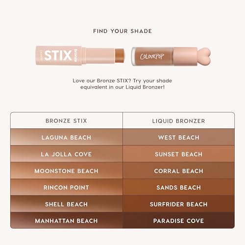 ColourPop Liquid Bronzer - Buildable Lightweight Contour in Corral Beach