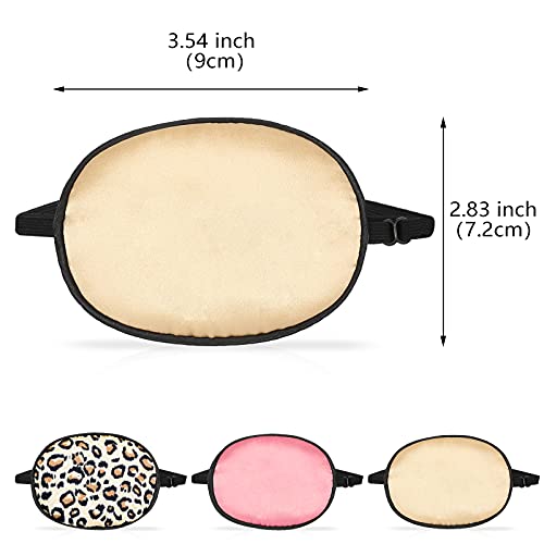 Silk Eye Patch for Adults - 3 Pack Adjustable Lazy Eye