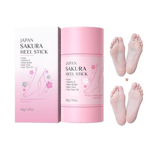 Sakura Heel Balm Stick for Cracked Feet & Dry Skin
