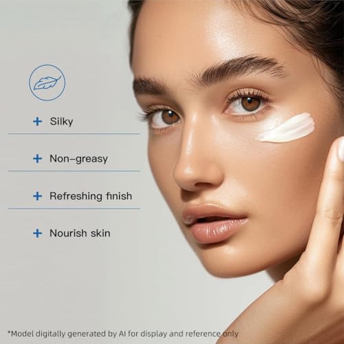 Niacinamide Face Moisturizer Set with Ceramide & Panthenol - Lightweight Gel-Cream for Hydration
