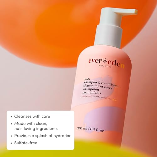 Evereden Kids 2-in-1 Shampoo & Conditioner, 8.5 fl oz