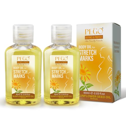 Pregnancy Stretch Mark Oil - Cocoa Butter & Vitamin E, 4.06oz