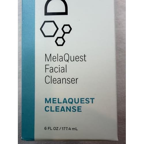 DermaQuest MelaQuest Hydrating Facial Cleanser - Sulfate Free Gentle Face Wash for Women & Men - Brightening Cleanser Formulated with Vitamin C & Panthenol to Help Hydrate & Even Skin Tone (6 fl oz)