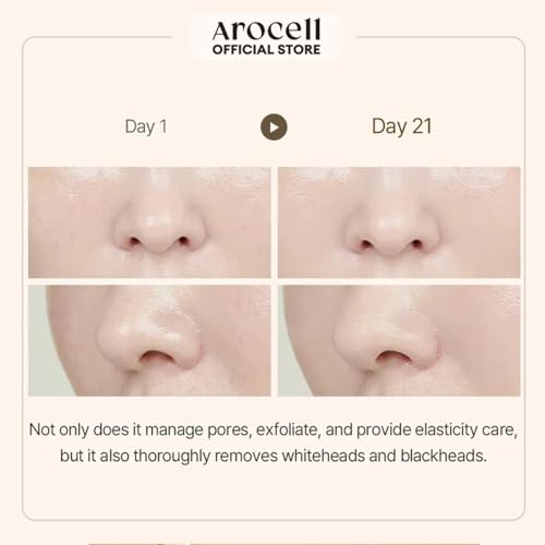 AROCELL Total Solution Ampoule Pad 28 Sheets ? Korean Skincare Cotton Face Pads for Hydrating, Moisturizing, Exfoliating, Wrinkle Care, Elasticity Boosting, Pore Refining, Daily Toner Treatment