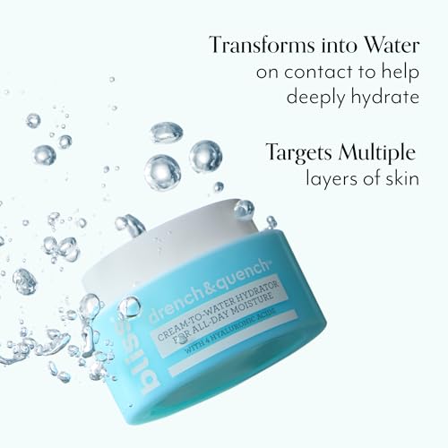 Bliss Drench & Quench Moisturizer and Fab Foaming 2-in-1 Cleanser Duo - Deep Hydration, Daily Use - Vegan & Cruelty-Free