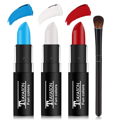 DAMUSI Face Paint Sticks for Sports - Football, Baseball & Makeup