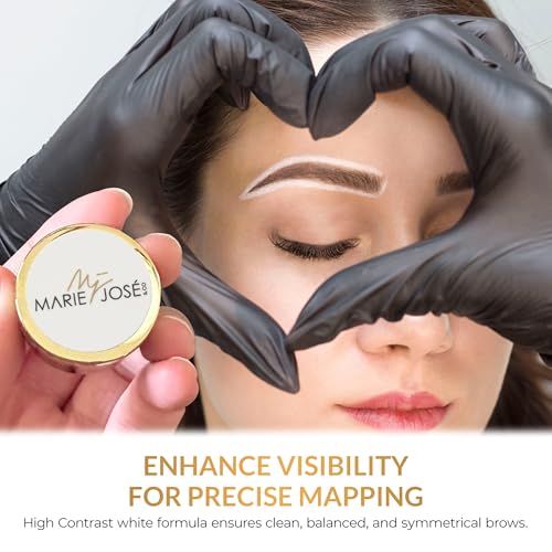 Marie-José White Brow Mapping Paste 5g | Eyebrow Highlighting