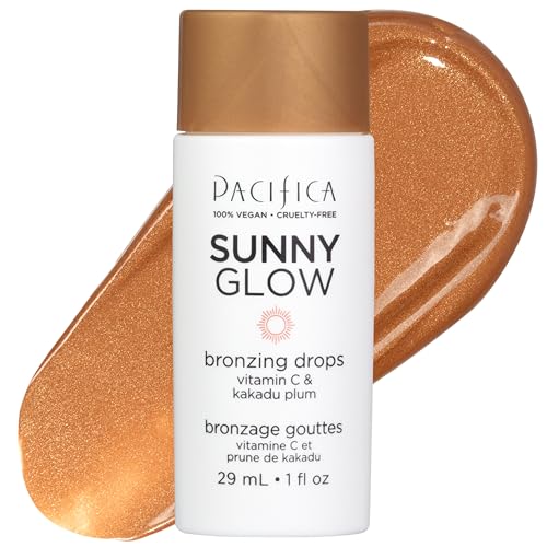 Pacifica Sunny Glow Liquid Bronzer Drops - Vitamin C Face Glow