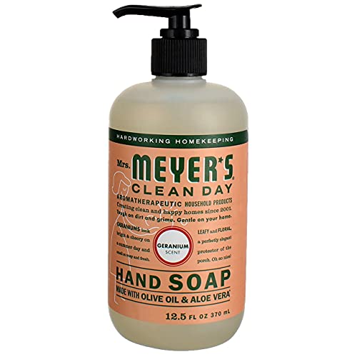 Mrs. Meyer'S Hand Soap Liq Geranium 12.5 Fz