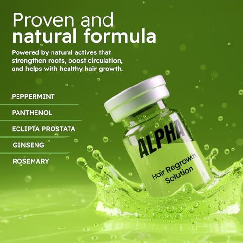 Alphainfuse Hair Serum for Men – Ginseng & Eclipta Formula