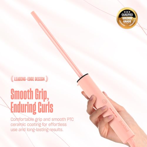 BeKind Curliq 0.4 Inch Ceramic Curling Iron for Short Hair