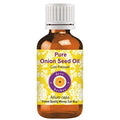 Deve Herbes Onion Seed Oil (Allium cepa) | Cold Pressed | Pure | Natural | Undiluted | For Diluting Essential oils | For Hair, Skin & Massage | Non-Sticky| Lightweight| Men & Women | 15ml (0.50 oz)