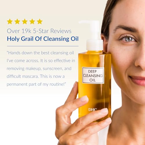 DHC Deep Cleansing Oil - Makeup Remover for All Skin Types, 6.7 fl oz