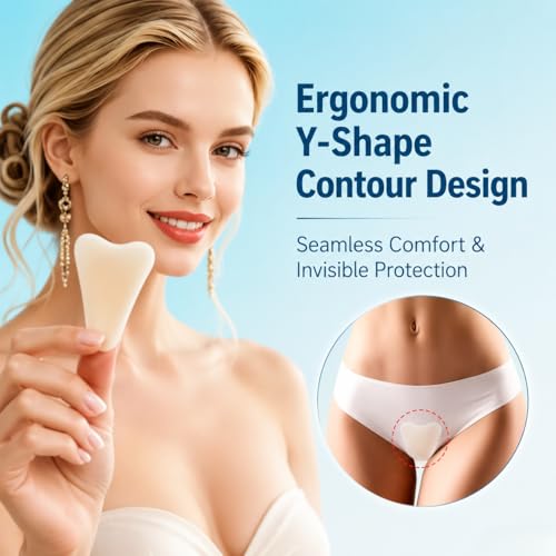 5-Pack Camel Toe Concealer Pads – Reusable Silicone Insert