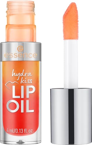 Essence Hydra Kiss Lip Oil Tinted Glossy Finish 02 Honey, Honey - Moisturizing Lip Gloss