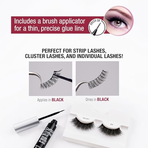 i-ENVY Super Strong Hold Eyelash Adhesive - Waterproof, Latex-Free, 3 Pack